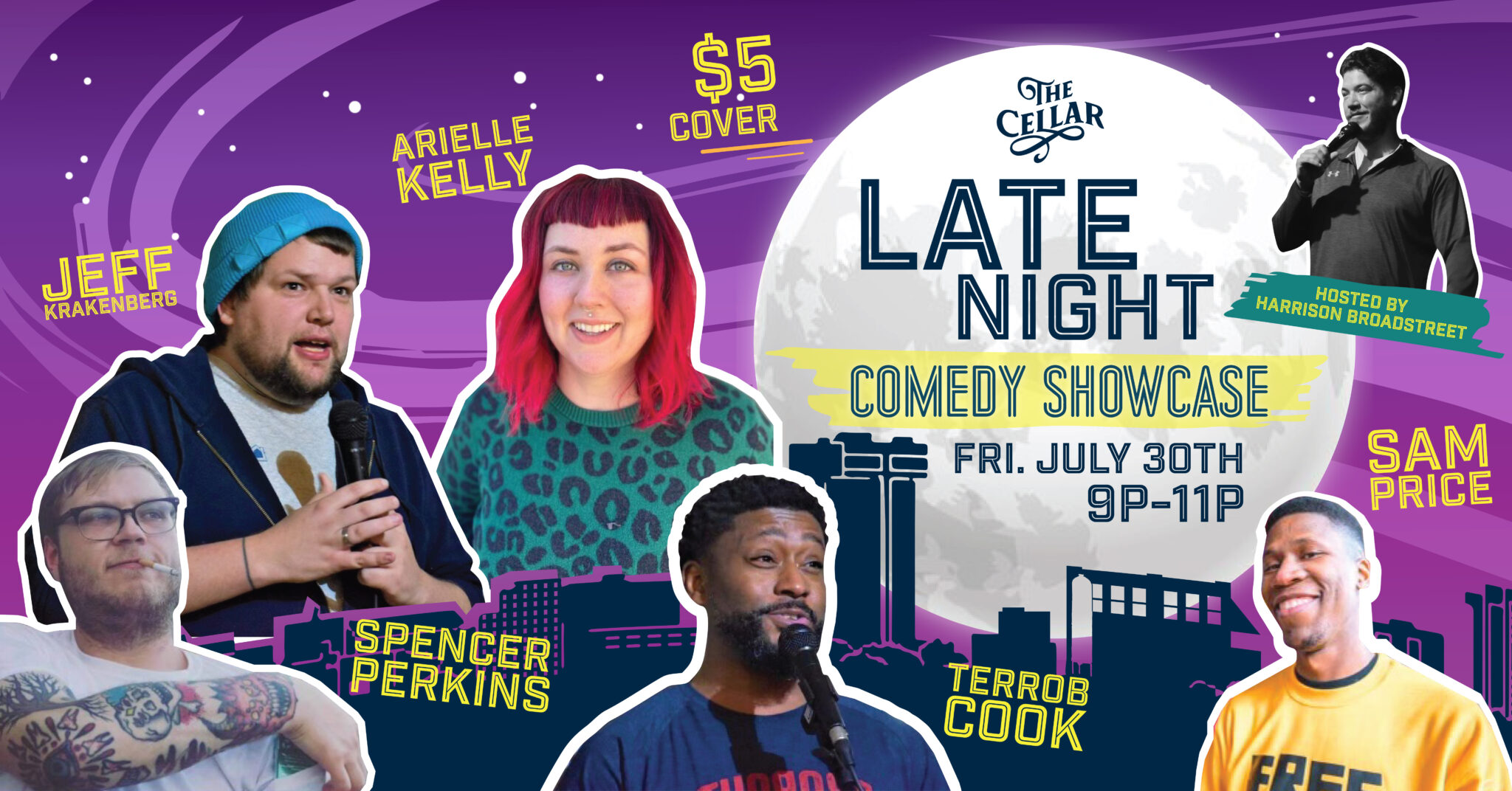 Late Night Comedy Showcase The Cellar